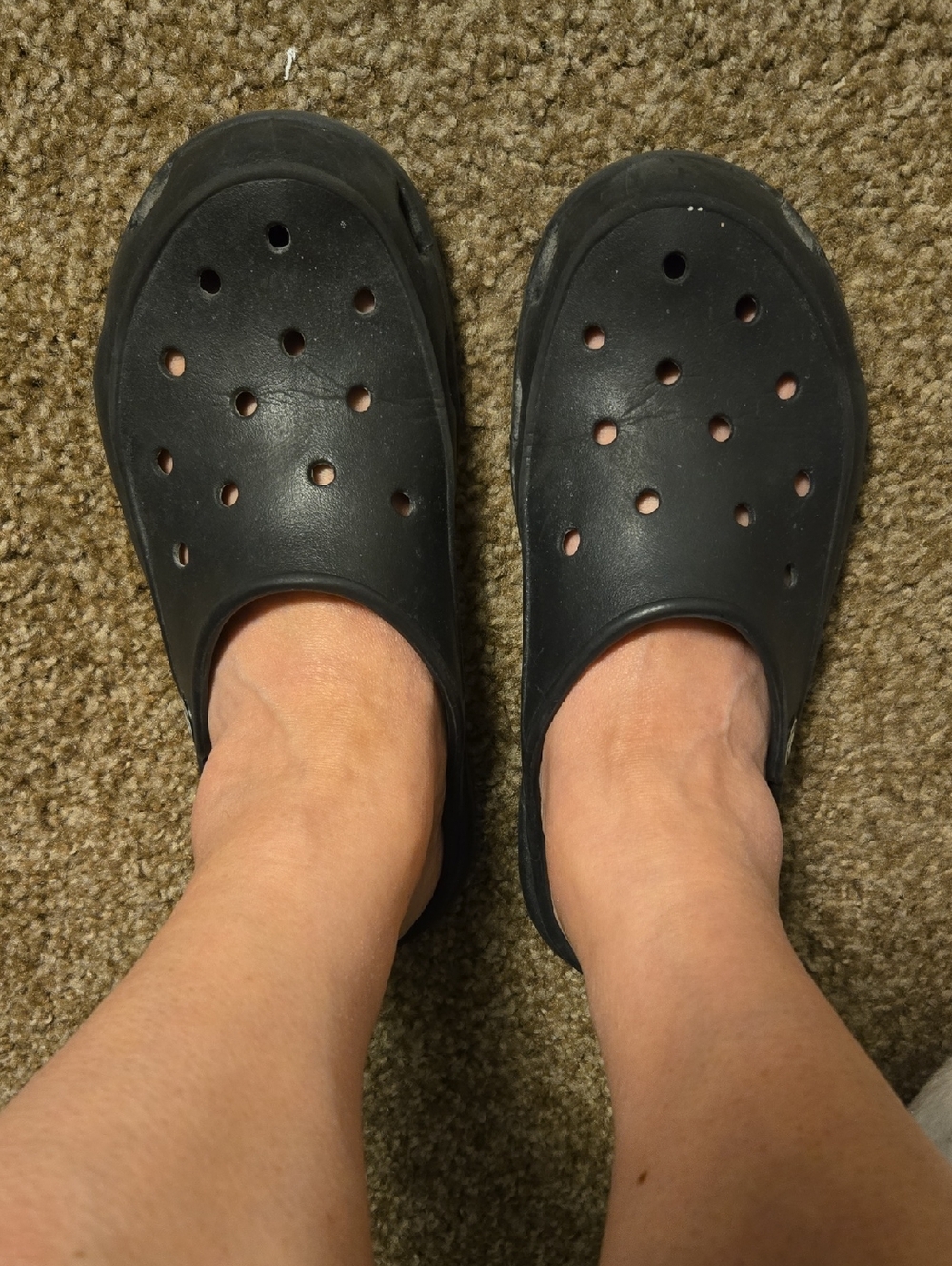 CROCS Classic Clog Sandals in Black